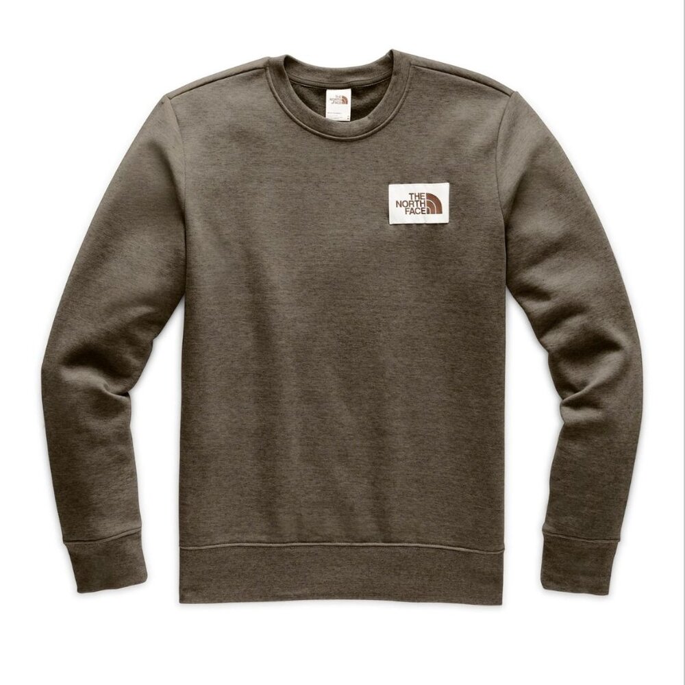 The North Face - Heritage Crew Sweatshirt Patch Logo NF0A3X8O | Medium | Gray